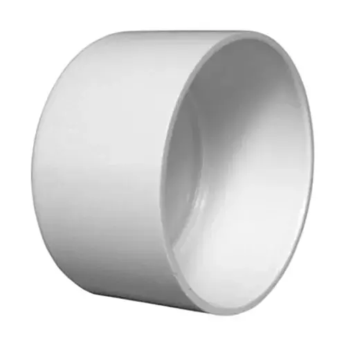 FITVIT End Cap 75 mm (3 inch) UPVC Pipe Fitting