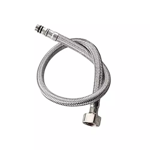 Luv Bath Tap Shower Hose 36 inch (91 cm) Polymide Grey For Kitchen Taps, Dish Spray & Bathroom Fittings