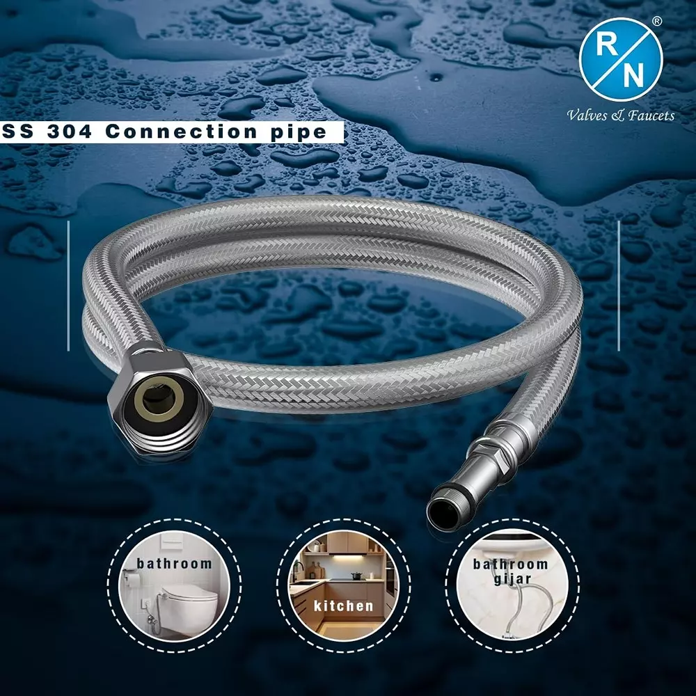 rn-connection-leg-hose-stainless-steel-304-silver-6096-cm-24-inch-rn6304sl60-300-pcs-x-1-pair