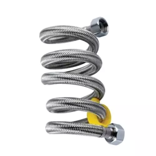 CASLLA Connection Pipe Alloy Steel Wire Silver 12 inch (300 mm), CP-AL-1012