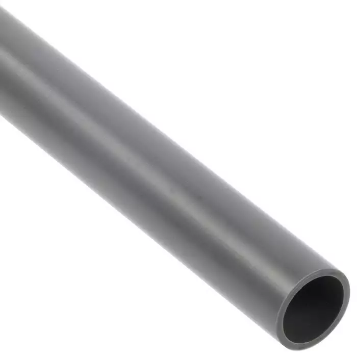 Georg Plastic Pipe Fischer PVC 2m longx20 mm OD 1.5 Wall Thickness, 20014B145 (Pack of 3)
