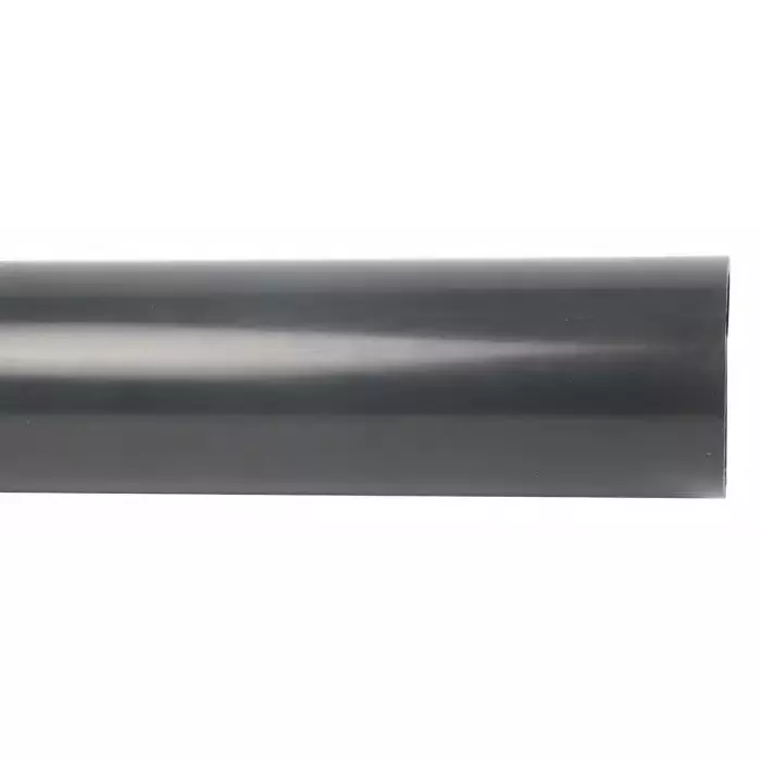 Georg Plastic Pipe Fischer PVC 2m longx114.3 mm OD 8.4 Wall Thickness, 20014B144