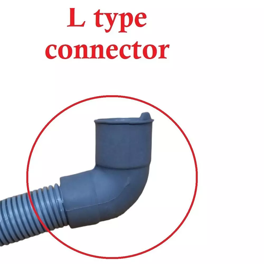 BARBELL Hot & Cold Washing Machine Drain Hose for LG Front Load | Dishwasher Waste Water Extension Pipe 3 m