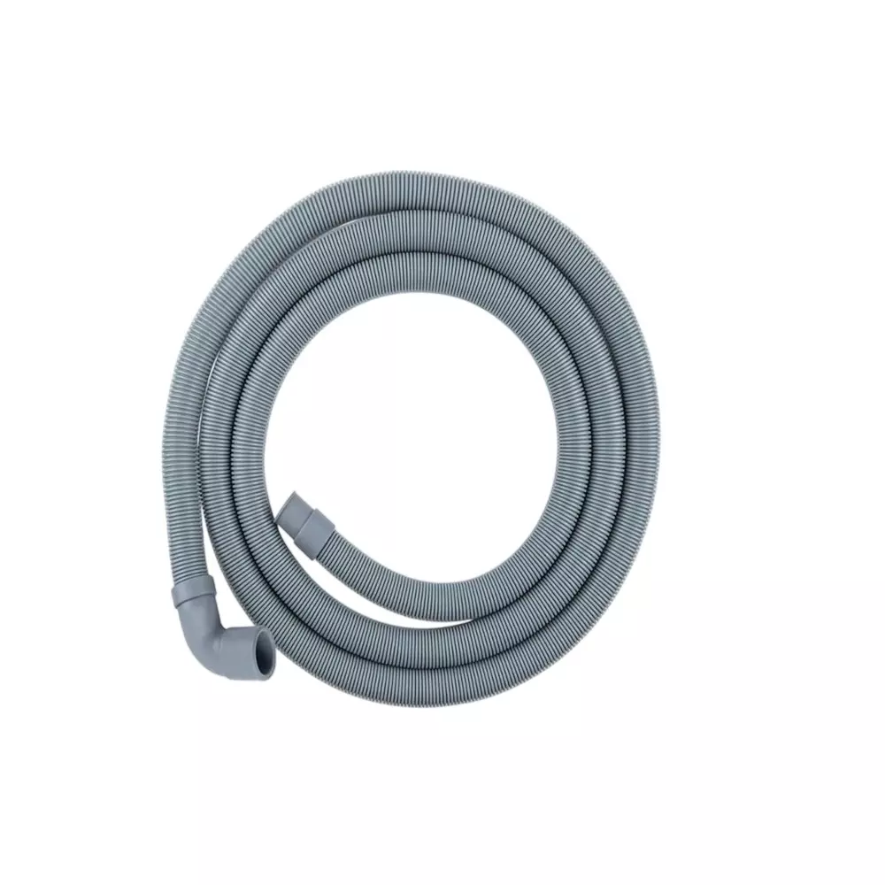BARBELL Washing Machine Inlet Plastic Drain Hose | Dishwasher Drain Hose Extension Pipe 2 m