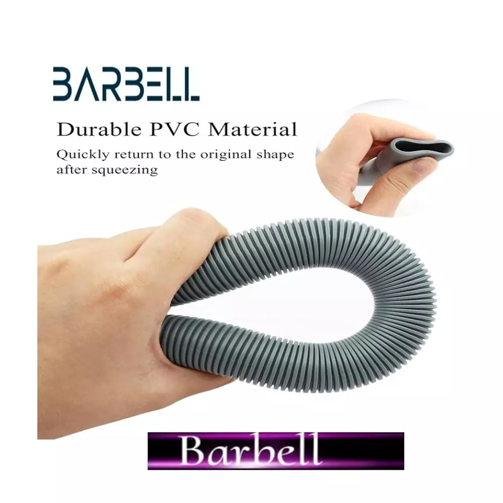 BARBELL Washing Machine Inlet Plastic Drain Hose | Dishwasher Drain Hose Extension Pipe 2 m