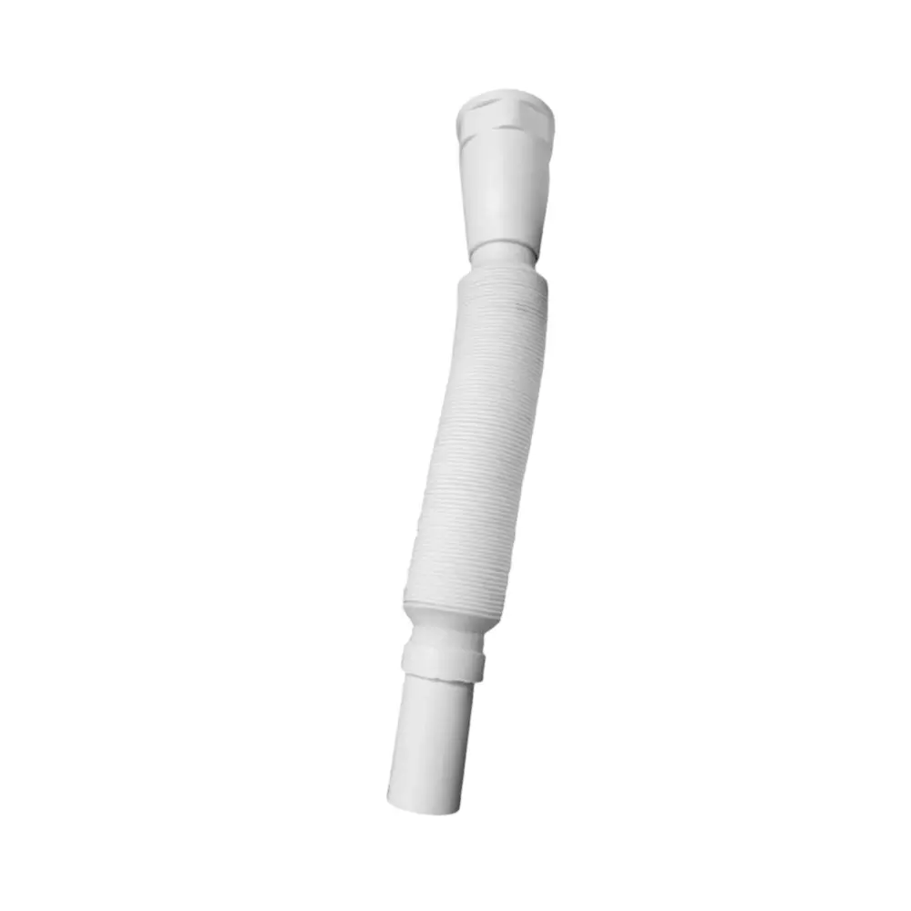 PLUMBER Ecoline Series Waste Pipe, White Color PVC Body in Matte Finish, EU-WSP