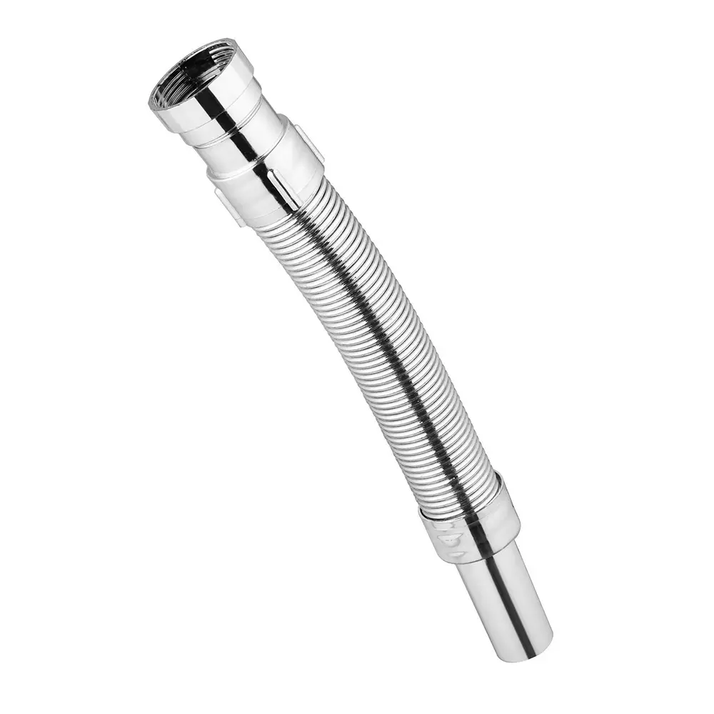 LIPKA Flexible Waste Pipe Chrome Plated, WP-CP