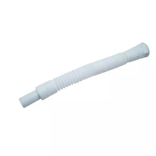 Luv Bath Waste Pipe with Heavy Socket 36 inch (91 cm) PVC White For Kitchen Sink and Bathroom Basin