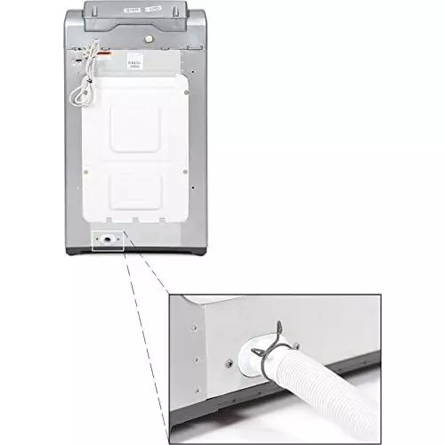 BARBELL Outlet Drain Hose for Top Load & Semi-Automatic Washing Machine | Flexible Waste Water Pipe 2 m