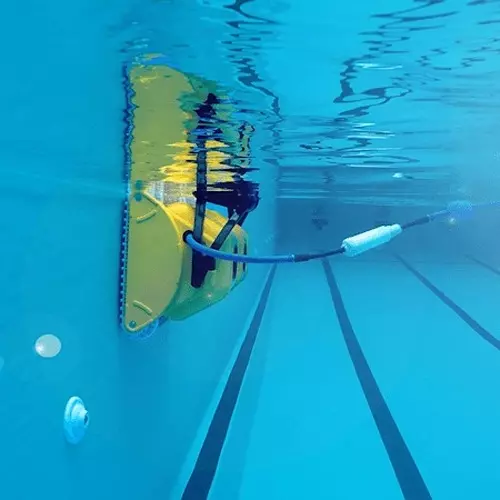 Maytronics Dolphin Pro Expert 2x2 WB Robotic Pool Cleaner 40 m Swivel Cable Cable Length Pool Size Up to 50 m Yellow, Black