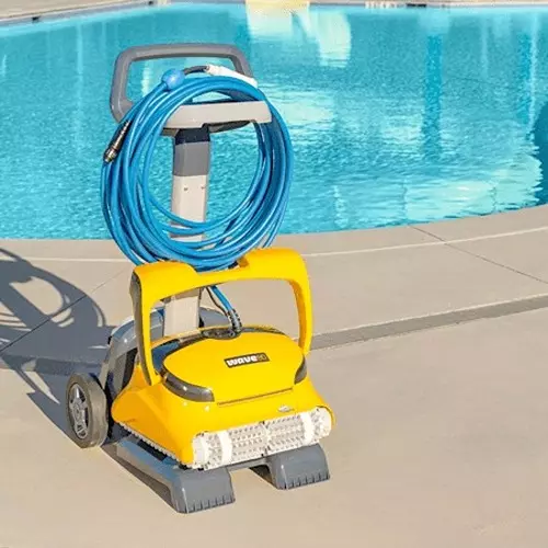 Maytronics Dolphin Wave 80 CB Robotic Pool Cleaner 24 m Swivel Cable Cable Length Pool Size Up to 20 m