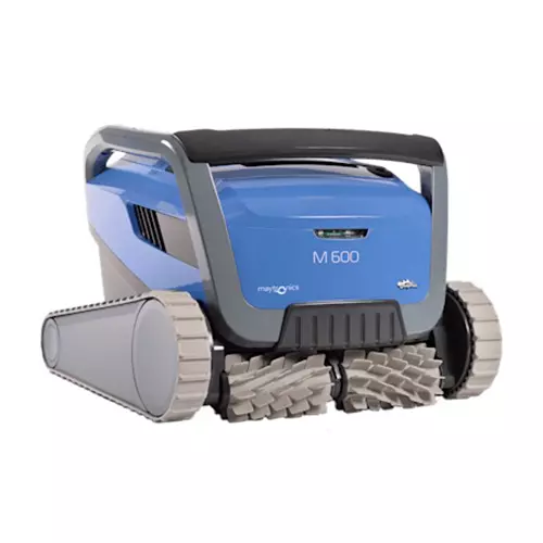 Maytronics Dolphin Supreme M600 Robotic Pool Cleaner 17 m with Swivel Cable Length Pool Size Up to 15 m Blue