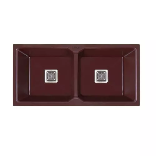 LIPKA Kitchen Sink 1128x500x230 mm Matte Finish Stainless Steel Double Bowl, QZDB03-CB