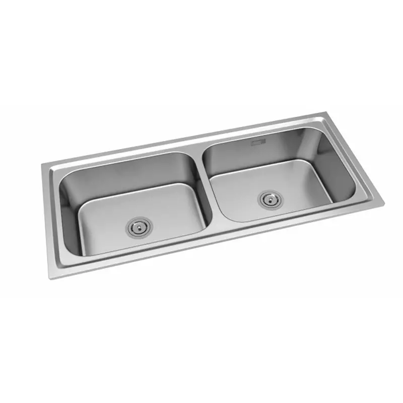 Lotus Studio Series Nexia Kitchen Sink 1041x508x203 mm Size and 457x381 mm Bowl Stainless Steel Hairline Silver Finish, LSDBN-05