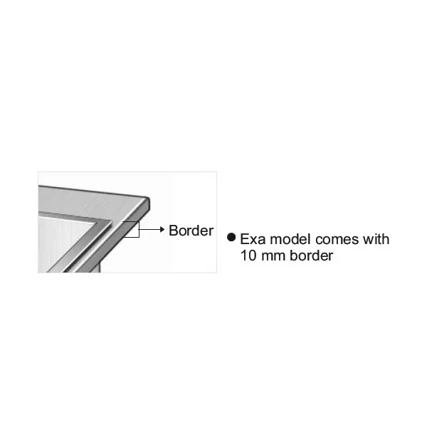 Nirali BG Kitchen Sink Expell Series 800x495 mm (31½x19½ inch) Hairline Satin Finish Stainless Steel, Exa