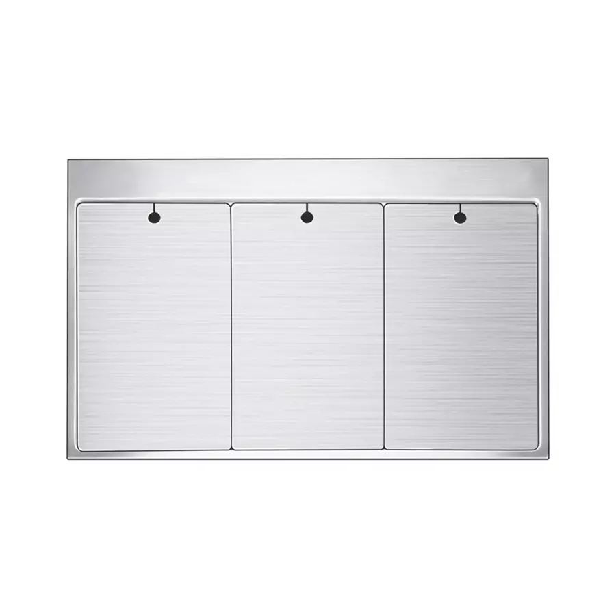 Nirali BG Kitchen Sink Expell Series 800x495 mm (31½x19½ inch) Hairline Satin Finish Stainless Steel, Exa