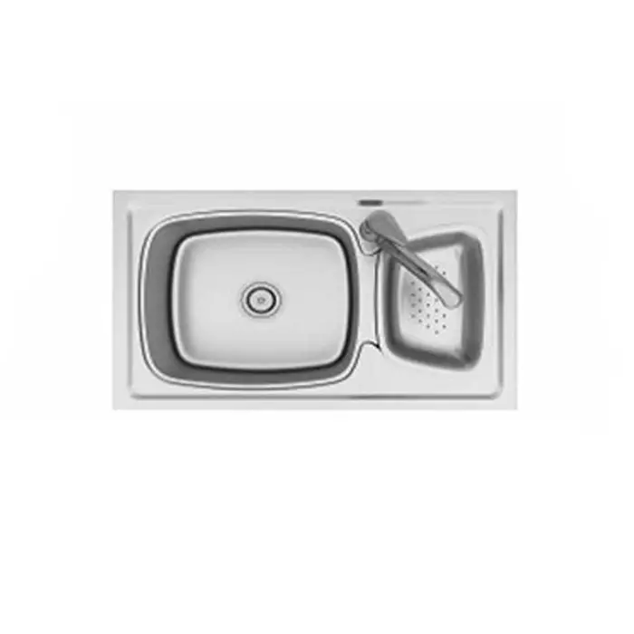 lotus-studio-series-lily-kitchen-sink-813x508x203-mm-size-and-406x356-mm-bowl-stainless-steel-hairline-silver-finish-lshbl-03