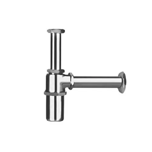 CASLLA Bottle Trap Silver Chrome Finish 7 inch (175 mm), AUX-BT-202A