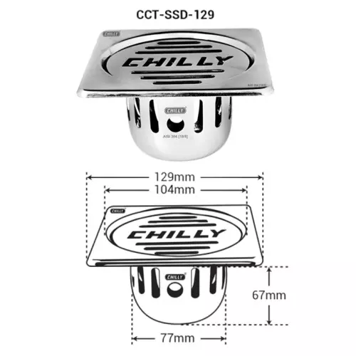 chilly-129x129-mm-cockroach-trap-stainless-steel-glossy-finish-silver-cct-ssd-129
