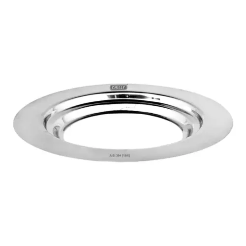 Chilly 150 mm Cockroach Trap Stainless Steel Glossy Finish Silver, CCT-RSDFC-150