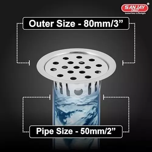 Sanjay Chilly Round Cockroach Trap Sliver 76.2 mm (‎3 inch), SCCT-R-80