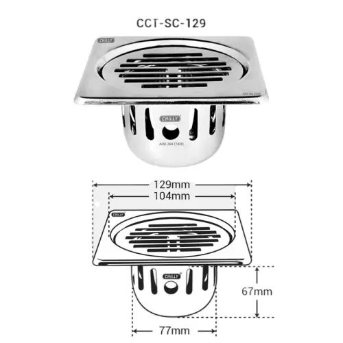 chilly-129x129-mm-cockroach-trap-stainless-steel-matt-finish-silver-cct-sc-129