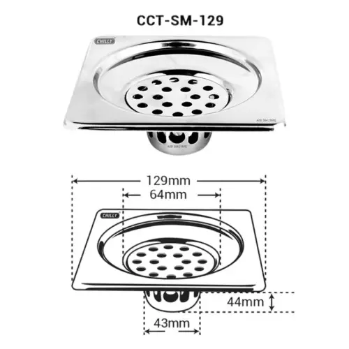 chilly-129x129-mm-cockroach-trap-stainless-steel-glossy-finish-silver-cct-sm-129