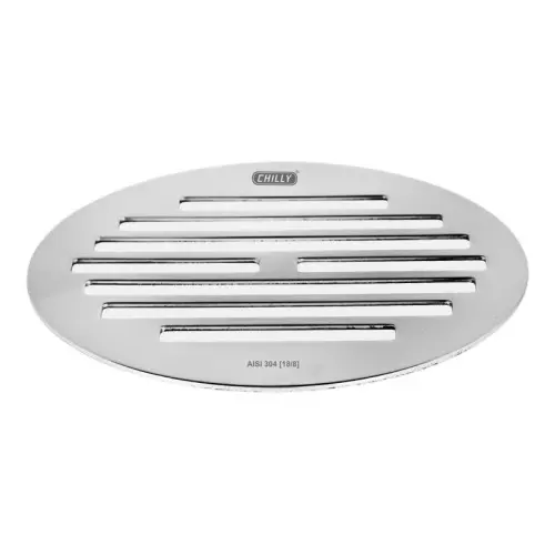 Chilly 138 mm Cockroach Trap Stainless Steel Glossy Finish Silver, CCT-RCFC-138