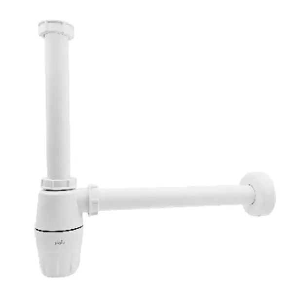 PLATO Bottle Trap Plastic Plastic 32x300x300 mm White, 5361