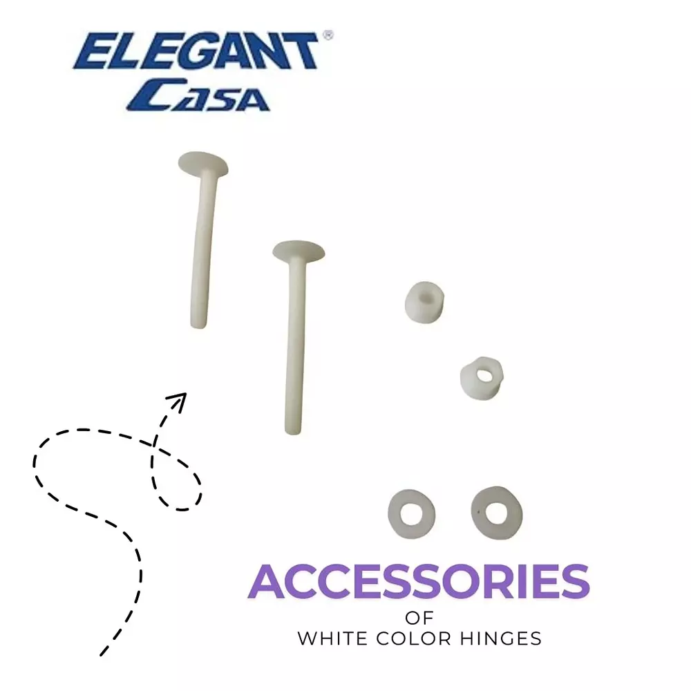 elegant-casa-screw-nuts-and-washers-hinges-kit-polyvinyl-chloride-pvc-110x35-mm-white