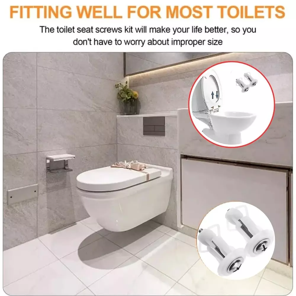 elegant-casa-screw-nuts-and-washers-hinges-kit-pvc-rectangular-40x25-mm-white