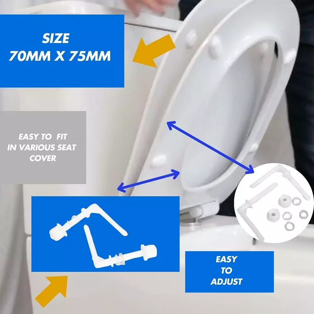 elegant-casa-screw-nuts-and-washers-hinges-kit-polyvinyl-chloride-pvc-70x75-mm-white