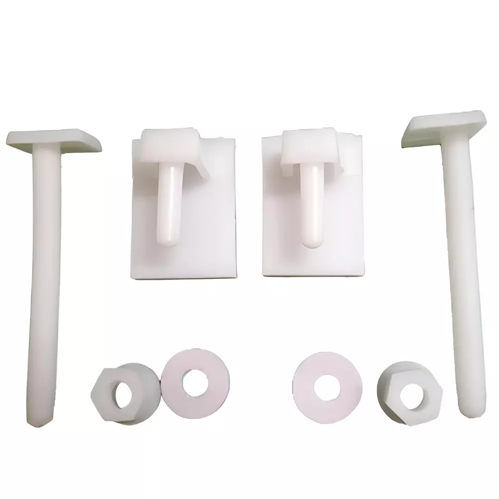 ELEGANT CASA Hinges Repair Kit Polyvinyl Chloride (PVC) 50x35 mm White, 110mm/EC/002