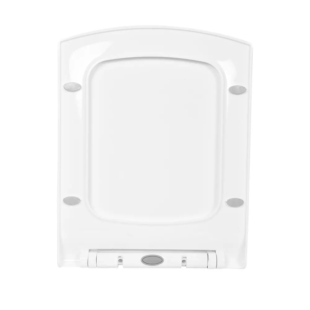 ELEGANT CASA Toilet Seat Cover Polypropylene (PP) 43x34 cm White, A-9