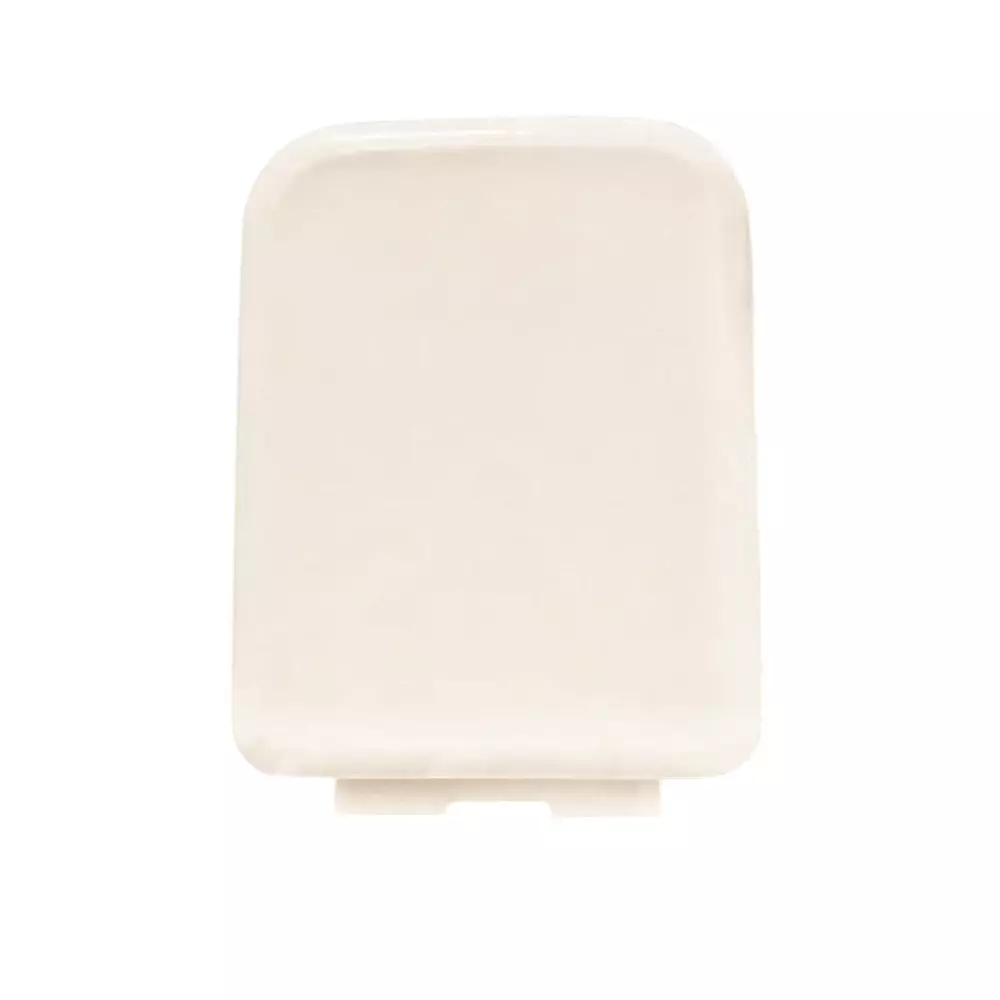 ELEGANT CASA Toilet Seat Cover Polypropylene (PP) 44x34.5 cm Ivory, A-20