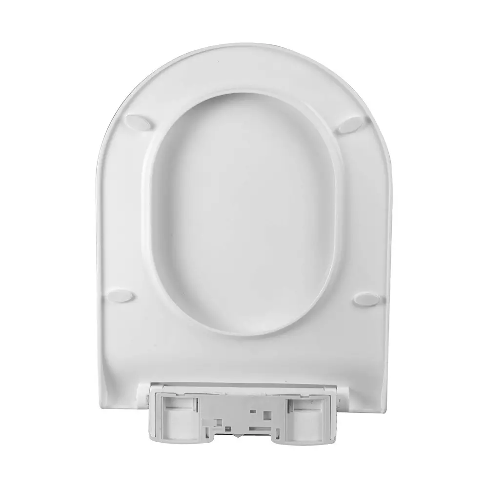 ELEGANT CASA Toilet Seat Cover Polypropylene (PP) 46x35 cm White, 368