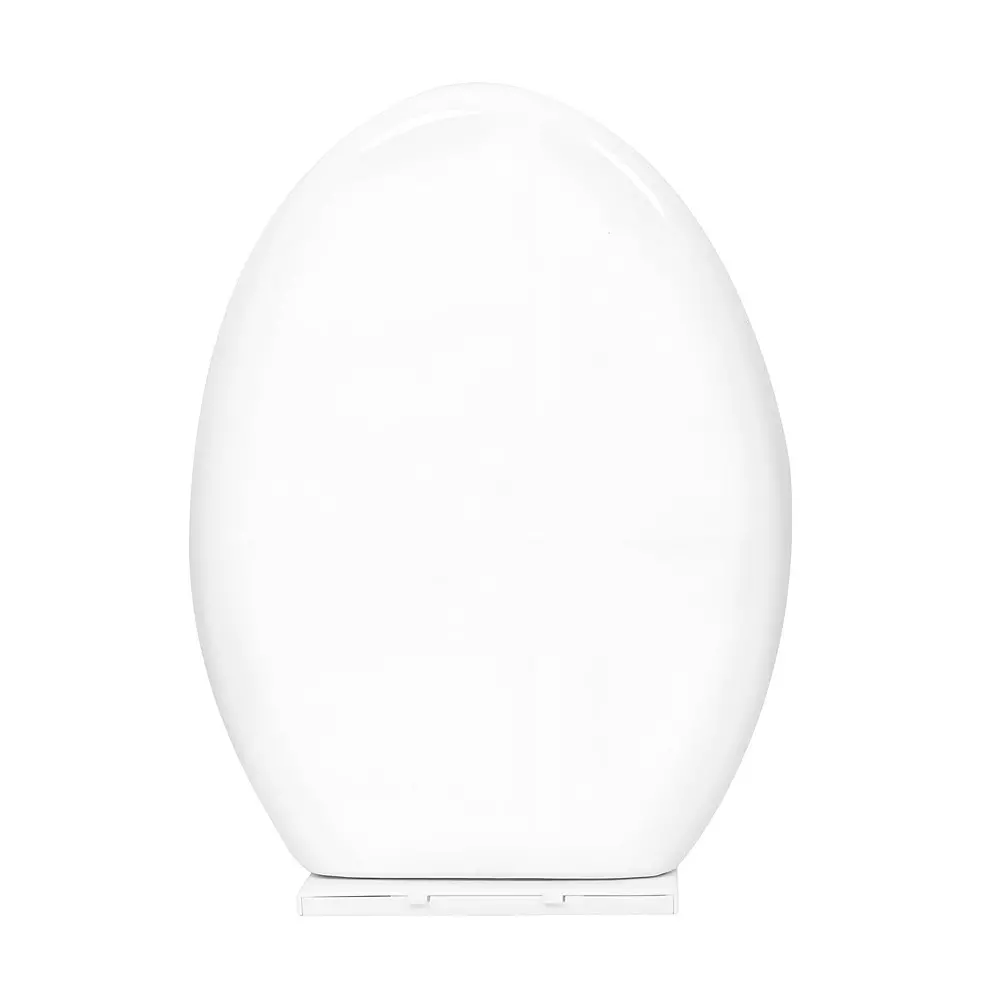 ELEGANT CASA Toilet Seat Cover Polypropylene (PP) 46x36 cm White, A-4