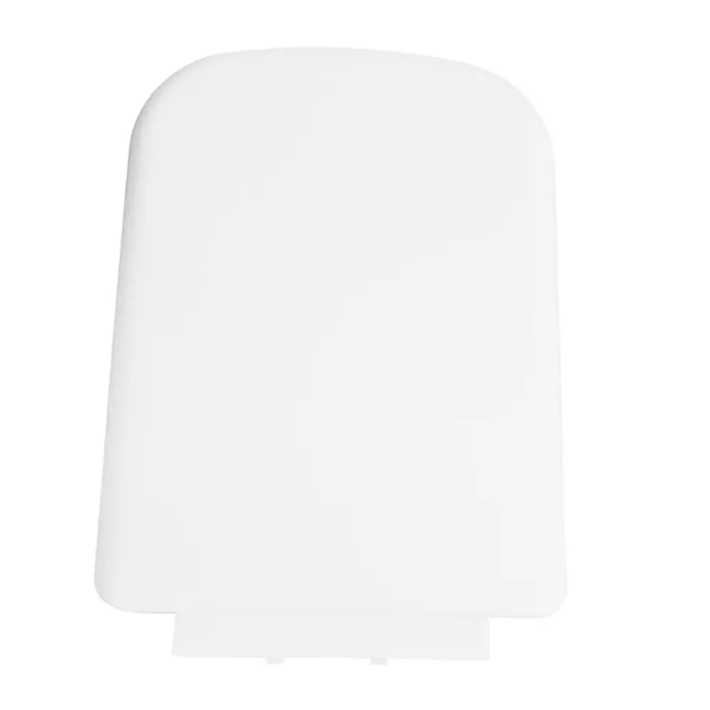 ELEGANT CASA Toilet Seat Cover Polypropylene (PP) 45x34 cm 13-18 cm Hole Distance White, A-17
