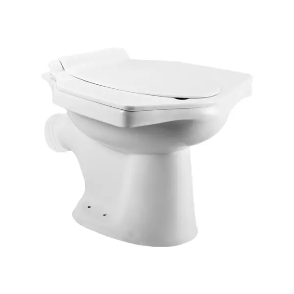Buy CERA Universal Floor Mount EWC Toilet Seat with P Trap Snow White