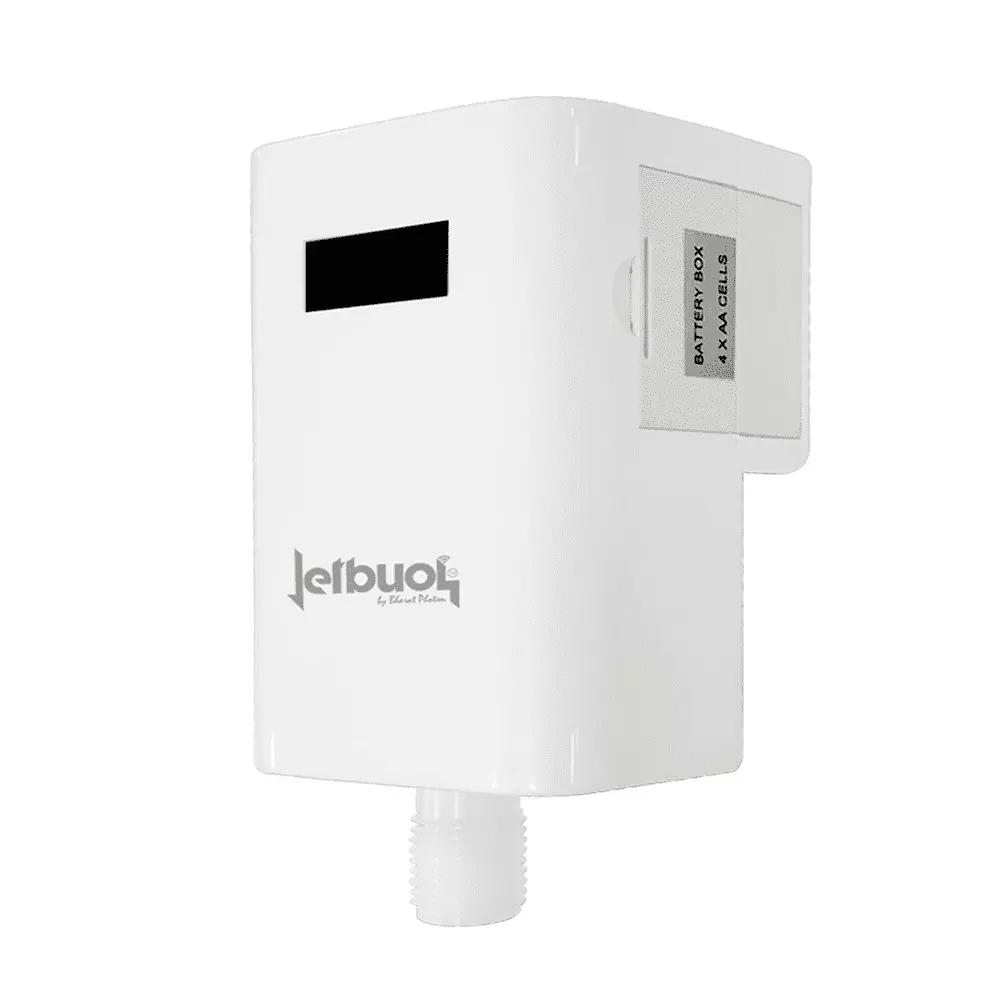 Bharat Photon JetBuoy Sensor Operated Bidet Sytem 6 V DC 500 mm with 4 x AA Alkaline Battery, White