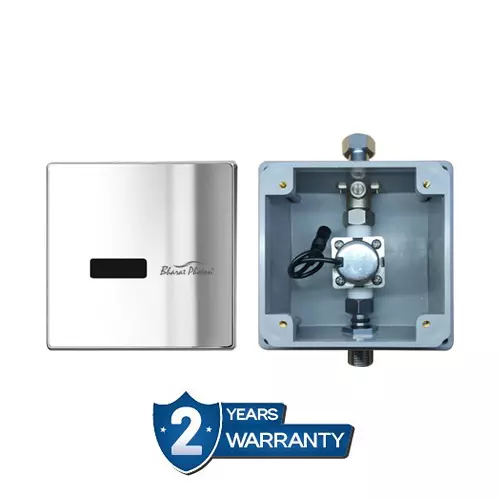 Bharat Photon Concealed Urinal Flusher Battery & Adapter Powered 6 V AC/DC 50-650 mm Sensing Distance and 0.02 Mpa-0.8 Mpa Working Pressure, BP-U642