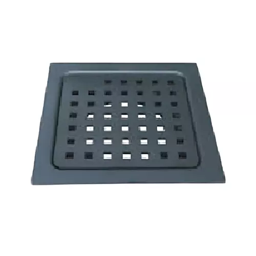 Jayna PVD Wonder Floor Drain Stainless Steel Black 127x127 mm, PWSG 03