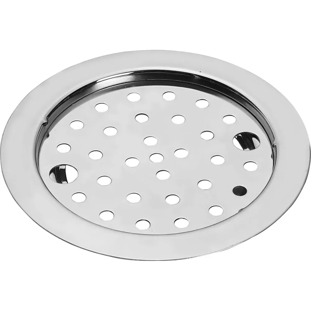 CASLLA Floor Drain Grating Classic 5 inch (125 mm) Stainless Steel J4 Matte Finish Round, FG-J4-501A
