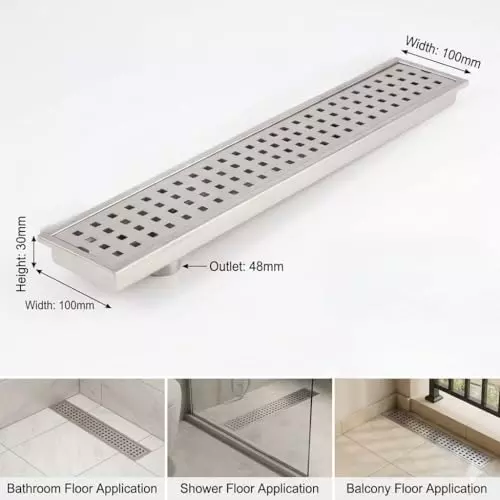 vida-bath-sonata-linear-shower-drain-corner-outlet-ss-304-stainless-steel-1200-mm-47-inch-size