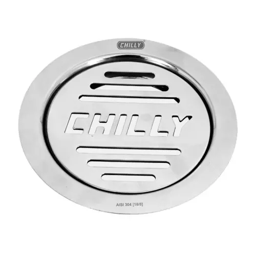 Chilly 138 mm Convertible Ring Grating Stainless Steel Glossy Finish Silver, CRG-RSDFC-138