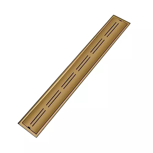 Sanjay Chilly Arena Shower Channel Drainer Bronze 101.6 x 609.6 mm (‎4 x 24 inch), CH-SCDABB-600