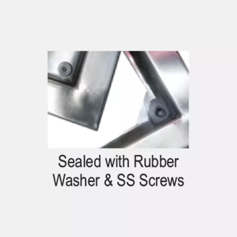 Chilly 200x200mm (8x8") Frame Size Gully Trap Cover Stainless Steel Glossy Finish, GTC-200200