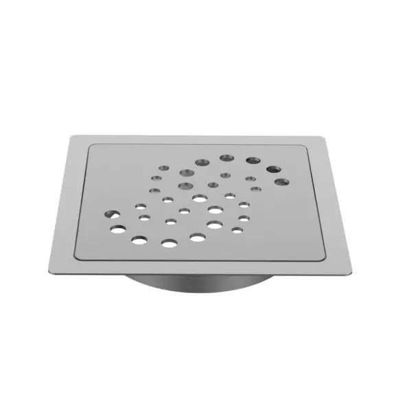 VIKING Stainless Steel Brushed Finish Silver Flat Drain without Hole