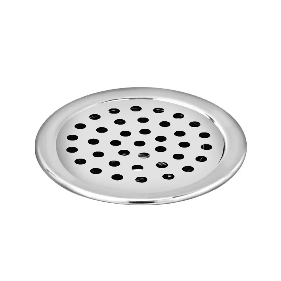 Sanjay Chilly Tof Round Floor Drainer Silver, TOF-R