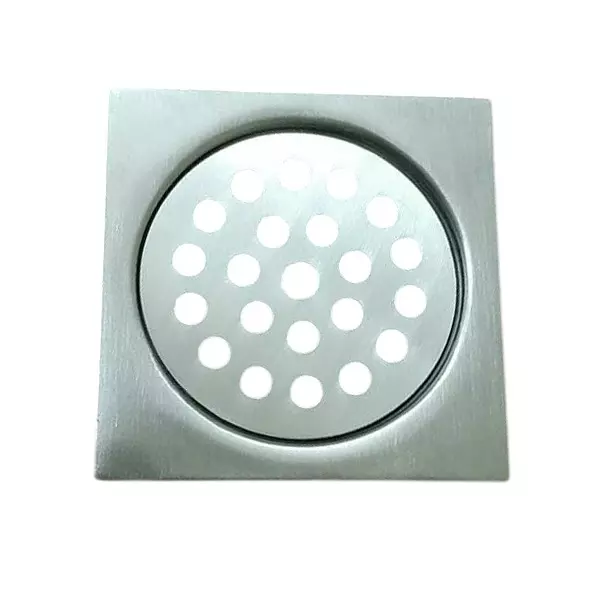 Vida Bath Linear Floor Drain Without Cockroach Trap SS 304 Stainless Steel 3 inch x 3 inch Size
